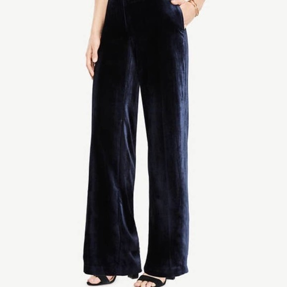 Ann Taylor Pants - Ann Taylor Velvet Margo Dress Trouser Pants